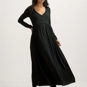 Hatch NWT The Softest Rib Nursing Dress
